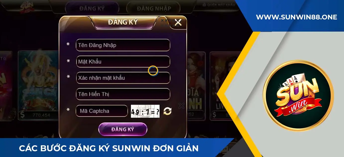 Điều kiện để bạn đăng ký Sunwin là gì?