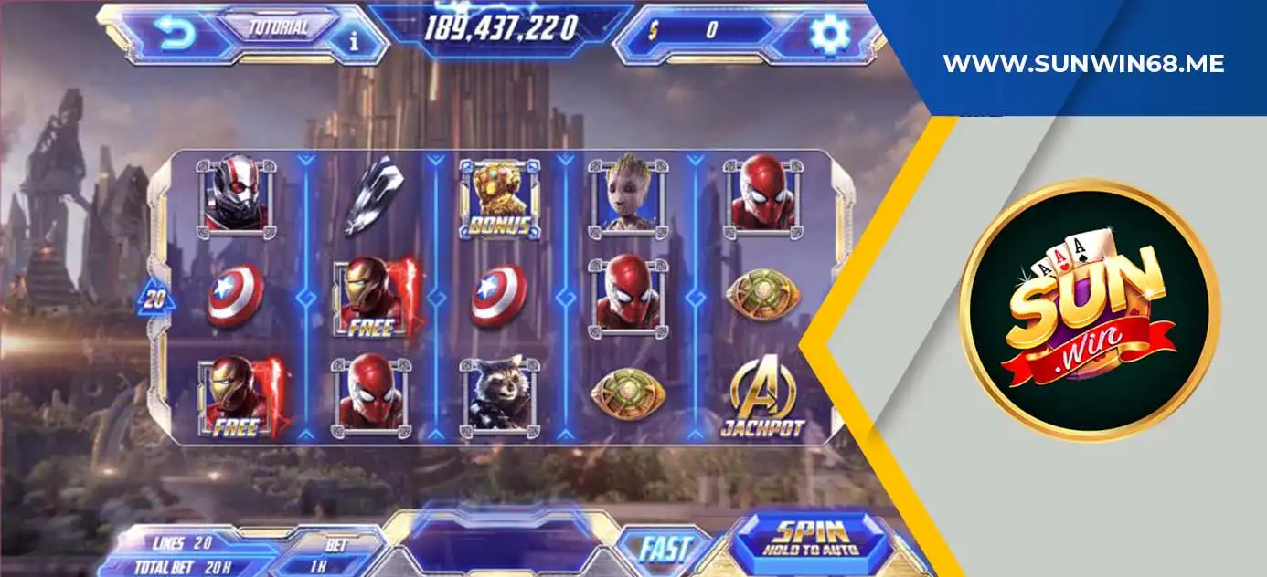 luật chơi nổ hũ avengers sunwin cho game thủ