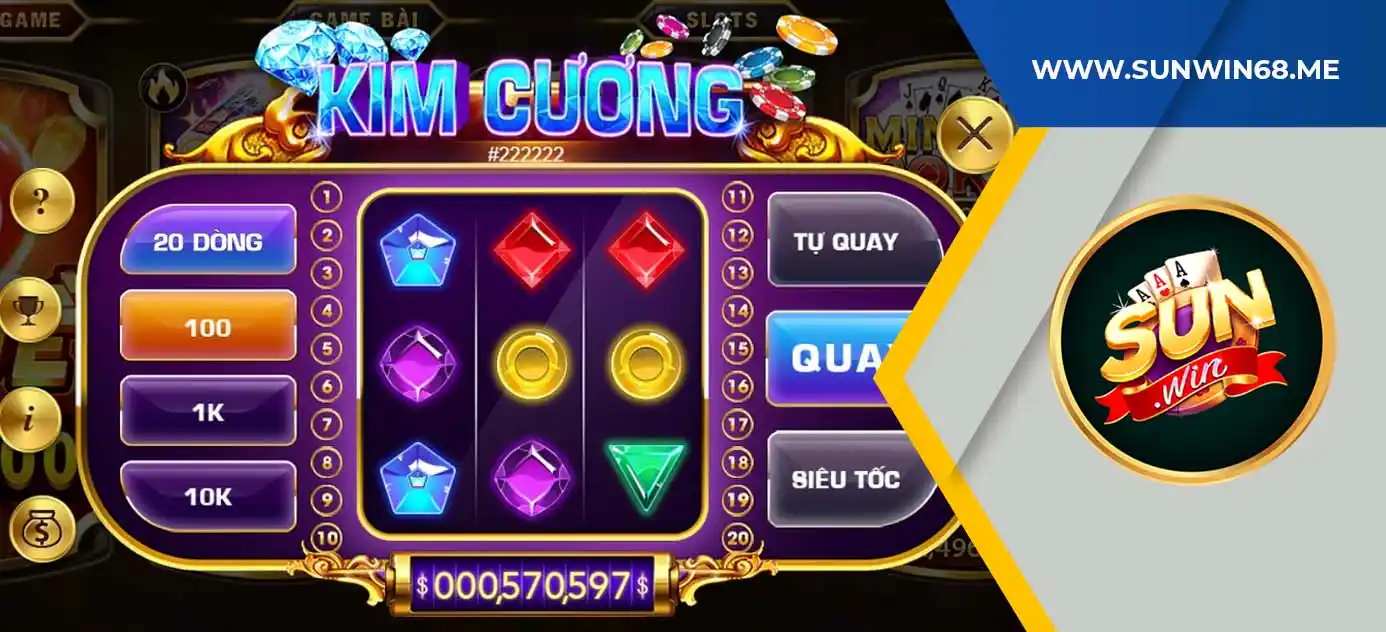 giới thiệu game nổ hũ kim cương sunwin